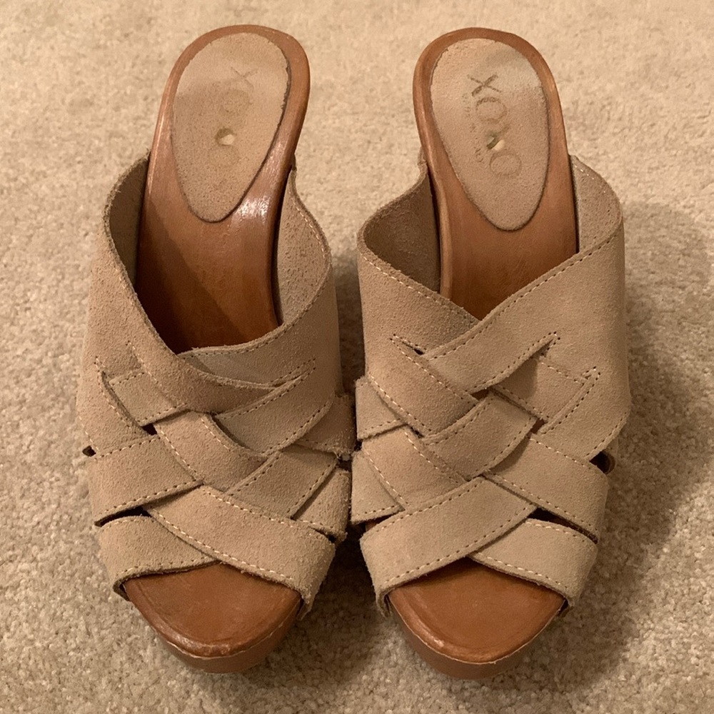 XOXO Wedge Heels